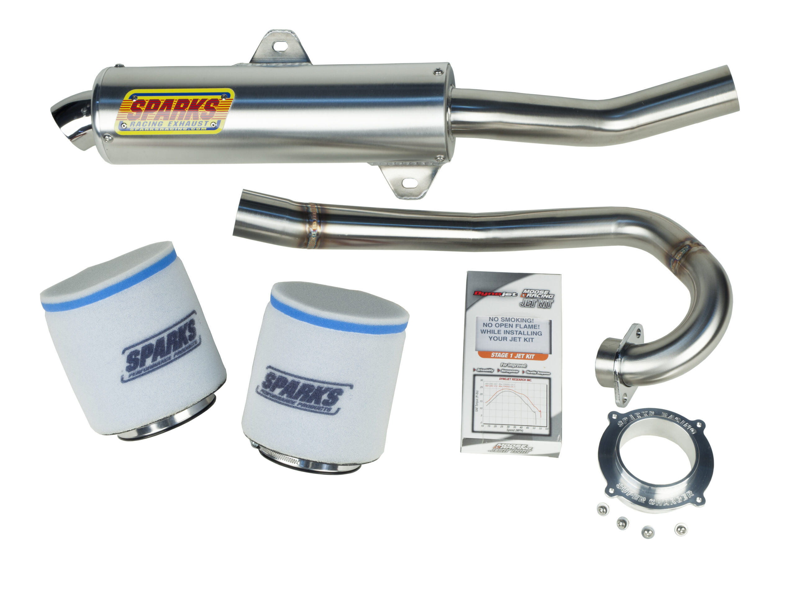 Stage 1 Performance Package Stainless Steel, Suzuki 2003-2004 LTZ